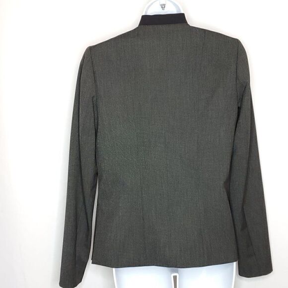 NEW Elie Tahari Lacey Jacket Blazer Sz 4 Black V Neck Fully Lined - Picture 3 of 7